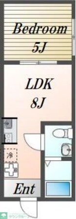 carpe恋ヶ窪の物件間取画像